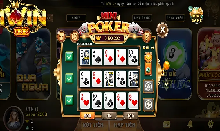 Hướng Dẫn Chơi Poker Tại iWin: Bước Đầu Dễ Dàng